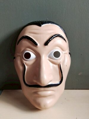 มีหลายภาพ หน้ากากผู้ใหญ่มือ2 หน้าคน