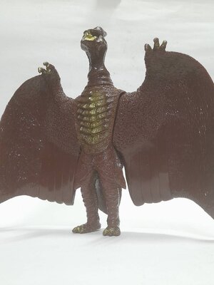 ซอฟ7นิ้ว นกยักษ์โรดาน จากภาพยนตร์ นกยักษ์ล้านปีถล่มโลก Bandai Japan 1991ขนาดตามรูป สภาพดี