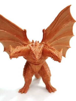 ซอฟ 5 นิ้ว คิงส์กีโดร่า มังกรสามหัว ขนาดตามรูป สภาพดี