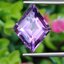 พลอย อเมทิส Amethyst 8.02 กะรัต (Cts.) พลอยแท้ อัญมณีมงคลประจําวันเกิด เครื่องประดับพลอย