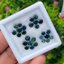 พลอย เขียวส่อง Green Sapphire 8.51 กะรัต (Cts.) 27 เม็ด (pcs.) พลอยแท้ อัญมณีมงคลประจําวันเกิด เครื่องประดับพลอย