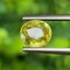 พลอย สฟีน Natural Sphene 1.26 กะรัต (Cts.) ดิบ (Unheated) พลอยแท้ อัญมณีมงคลประจําวันเกิด เครื่องประดับพลอย