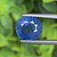 พลอย ไพลิน Blue Sapphire 3.77 กะรัต (Cts.) พลอยแท้ อัญมณีมงคลประจําวันเกิด เครื่องประดับพลอย