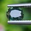 พลอย เขียวส่อง Green Sapphire 0.99 กะรัต (Cts.) พลอยแท้ อัญมณีมงคลประจําวันเกิด เครื่องประดับพลอย