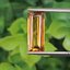 พลอย บุษราคัม yellow sapphire 3.83 กะรัต (Cts.) พลอยแท้ อัญมณีมงคลประจําวันเกิด เครื่องประดับพลอย