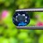 พลอย ไพลิน Blue Sapphire 1.02 กะรัต (Cts.) ดิบ (Unheated ) พลอยแท้ อัญมณีมงคลประจําวันเกิด เครื่องประดับพลอย