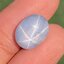 พลอย ไพลิน สตาร์ แซฟไฟร์ Blue Star Sapphire 9.85 กะรัต (Cts.) ดิบ Unheated พลอยแท้ อัญมณีมงคลประจําวันเกิด เครื่องประดับพลอย