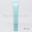 หลอดโฟมสีฟ้า ฝาสีฟ้า หลอดครีม รหัส FT-31