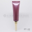 หลอดโฟมสีม่วง ฝาอะคริลิคลังโคม สีทอง หลอดครีม รหัส FT-32