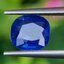 พลอย ไพลิน (Blue Sapphire) 1.61 กะรัต (Cts.) ดิบ (Unheated) สีพิเศษ คอนฟลาวเวอร์ บลู (Cornflower Blue) พร้อมใบเซอร์ พลอยแท้ อัญมณีมงคลประจําวันเกิด เครื่องประดับพลอย