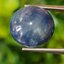 พลอย ไพลิน Blue Sapphire 12.34 กะรัต (Cts.) ดิบ (Unheated) พลอยแท้ อัญมณีมงคลประจําวันเกิด เครื่องประดับพลอย