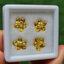 พลอย บุษราคัม yellow sapphire 5.00 กะรัต (Cts.) 20 เม็ด (Pcs.) พลอยแท้ อัญมณีมงคลประจําวันเกิด เครื่องประดับพลอย