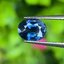 พลอย ไพลิน blue sapphire 1.22 กะรัต (Cts.) พลอยแท้ อัญมณีมงคลประจําวันเกิด เครื่องประดับพลอย