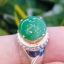 หยก พม่า แท้ Jade แหวนหยก 翡翠戒指 (Jadeite ring) 2.30 กะรัต (Cts.) Size 59 ดิบ ไม่ผ่านการปรับปรุง (Type A) พม่า (Myanmar)