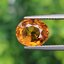 พลอย บุษราคัม yellow sapphire 4.51 กะรัต (Cts.) พลอยแท้ อัญมณีมงคลประจําวันเกิด เครื่องประดับพลอย