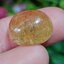 ไหมทอง ควอตซ์ Golden Rutilated Quartz 13.65 กะรัต Cts.พร้อมใบเซอร์ พลอยแท้ อัญมณีมงคลประจําวันเกิด เครื่องประดับพลอย