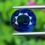 พลอย ไพลิน blue sapphire 3.08 กะรัต (Cts.) พร้อมใบเซอร์ พลอยแท้ อัญมณีมงคลประจําวันเกิด เครื่องประดับพลอย