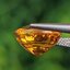 พลอย บุษราคัม yellow sapphire 4.06 กะรัต (Cts.) พลอยแท้ อัญมณีมงคลประจําวันเกิด เครื่องประดับพลอย