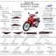 ชุดพลาสติกและเฟรมสี เวฟ110ไอ/D,E,F(ปี13-15)ทุกสี