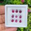 พลอย ทับทิม สยาม Siam Ruby sapphire 9 เม็ด (Pcs.) 4.275 กะรัต (Cts.) พลอยแท้ อัญมณีมงคลประจําวันเกิด เครื่องประดับพลอย