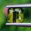 พลอย กรีน ทัวร์มารีน (Green Tourmaline) 0.96 กะรัต (Cts.) อัญมณีมงคลประจําวันเกิด เครื่องประดับพลอย