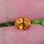 พลอย บุษราคัม yellow sapphire 4.06 กะรัต (Cts.) พลอยแท้ อัญมณีมงคลประจําวันเกิด เครื่องประดับพลอย