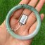 JB58026 หยก พม่า แท้ Jade กำไลหยก 58.6 มม. (Jadeite bracelet) พม่า (Myanmar)