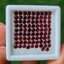 พลอย สปิเนล Spinel 10.03 กะรัต (Cts.) 83 เม็ด 3.0 มม. (mm.) พลอยแท้ อัญมณีมงคลประจําวันเกิด เครื่องประดับพลอย