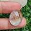 โป่งข่าม ควอตซ์ Rutilated Quartz 31.58 กะรัต Cts. พลอยแท้ อัญมณีมงคลประจําวันเกิด เครื่องประดับพลอย