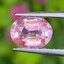 พลอย พัดพารัดชา Padparadscha Sapphire 1.14 กะรัต (Cts.) พร้อมใบเซอร์ พลอยแท้ อัญมณีมงคลประจําวันเกิด เครื่องประดับพลอย