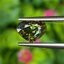 พลอย เขียวส่อง (Yellowish Green Sapphire) 1.58 กะรัต (Cts.) ดิบ (Unheated) พร้อมใบเซอร์ พลอยแท้ อัญมณีมงคลประจําวันเกิด เครื่องประดับพลอย