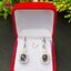 ต่างหู พลอย ไพลิน (Blue Sapphire Earrings) พลอยแท้ อัญมณีมงคลประจําวันเกิด เครื่องประดับพลอย