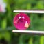 พลอย ทับทิม Ruby sapphire 0.82 กะรัต (Cts.) พลอยแท้ อัญมณีมงคลประจําวันเกิด เครื่องประดับพลอย