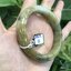 J05C0131 หยก พม่า แท้ Jade กำไลหยก 55.0 มม. (Jade bracelet) พม่า (Myanmar)