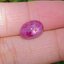 พลอย ทับทิมสตาร์ (Star Ruby Sapphire) 5.18 กะรัต (Cts.) พลอยแท้ อัญมณีมงคลประจําวันเกิด เครื่องประดับพลอย