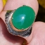 หยก พม่า แท้ Jade แหวนหยก 翡翠戒指 (Jadeite ring) 2.59 กะรัต (Cts.) ดิบ ไม่ผ่านการปรับปรุง (Type A) พม่า (Myanmar)