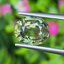 พลอย เขียวส่อง Green Sapphire 3.09 กะรัต (Cts.) ดิบ (Unheated) พร้อมใบเซอร์ (With Certificate) พลอยแท้ อัญมณีมงคลประจําวันเกิด เครื่องประดับพลอย