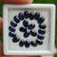 พลอย ไพลิน blue sapphire 12.50 กะรัต (Cts.) 22 เม็ด (Pcs.) พลอยแท้ อัญมณีมงคลประจําวันเกิด เครื่องประดับพลอย
