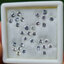 พลอย ขาว ไวท์ แซฟไฟร์ White Sapphire 31 เม็ด 3.67 กะรัต (Cts.)พลอยแท้ อัญมณีมงคลประจําวันเกิด เครื่องประดับพลอย