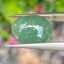 หยกพม่าเจียรนัย (Burmese jade ) 6.11 กะรัต หยกแท้ อัญมณีมงคลประจําวันเกิด เครื่องประดับหยก