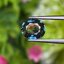 พลอย ไพลิน Greenish Blue Sapphire 1.05 กะรัต (Cts.) พลอยแท้ อัญมณีมงคลประจําวันเกิด เครื่องประดับพลอย