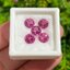 พลอย ชมพู พิ้งค์ โทแพซ Pink Topaz 5 เม็ด 4.78 กะรัต VVS