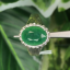 หยก พม่า แท้ Jade แหวนหยก 翡翠戒指 (Jadeite ring) ดิบ (Size) 55 ไม่ผ่านการปรับปรุง (Type A) พม่า (Myanmar)