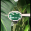 หยก พม่า แท้ Jade แหวนหยก 翡翠戒指 (Jadeite ring) ดิบ (Size) 56 ไม่ผ่านการปรับปรุง (Type A) พม่า (Myanmar)