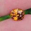 พลอย บุษราคัม yellow sapphire 3.19 กะรัต (Cts.) พร้อมใบเซอร์ พลอยแท้ อัญมณีมงคลประจําวันเกิด เครื่องประดับพลอย
