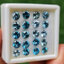 พลอย เพทาย Natural Zircon 14.06 กะรัต (Cts.) 20 เม็ด (2Pcs.) พลอยแท้อัญมณีมงคล ประจําวันเกิด เครื่องประดับพลอย