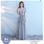 Pre-order ชุดเพื่อนเจ้าสาว สีเทา ผ้าชีฟอง เชือกผูกหลัง มีหลายแบบ