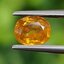พลอย บุษราคัม yellow sapphire 1.00 กะรัต (Cts.) พลอยแท้ อัญมณีมงคลประจําวันเกิด เครื่องประดับพลอย