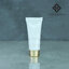 หลอดโฟม 10g. ฝาเกลียว หลอดโฟมสีขาว ฝาทองด้าน