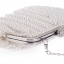 Pre-order กระเป๋าออกงาน Evening Clutch แต่งมุกทั้งใบ จุกเปิด/ปิดเพชร สวยหรู พร้อมสายสะพาย